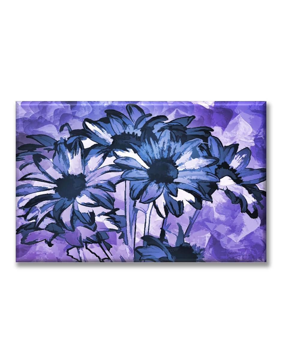 Cuadro decorativo Flores acrílico
