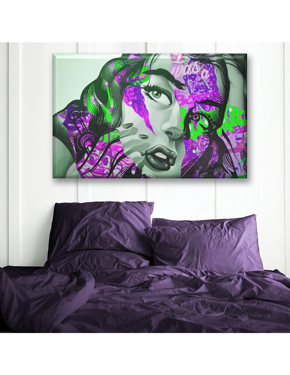 Cuadro decorativo Mujer art pop 2