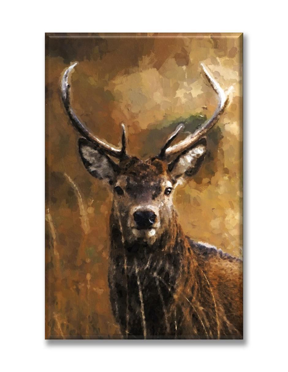 Cuadro decorativo Venado en óleo