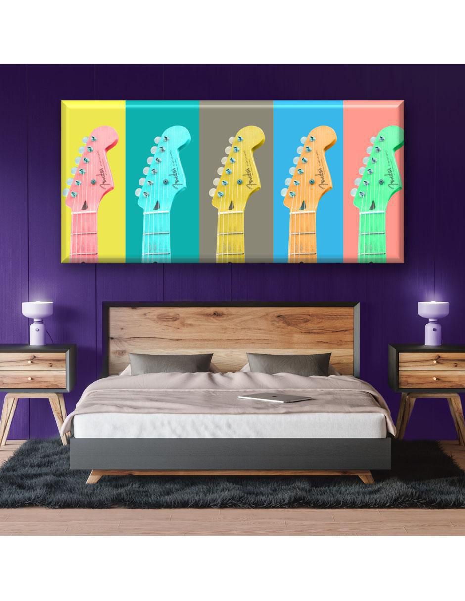 Cuadro decorativo Guitarras 2