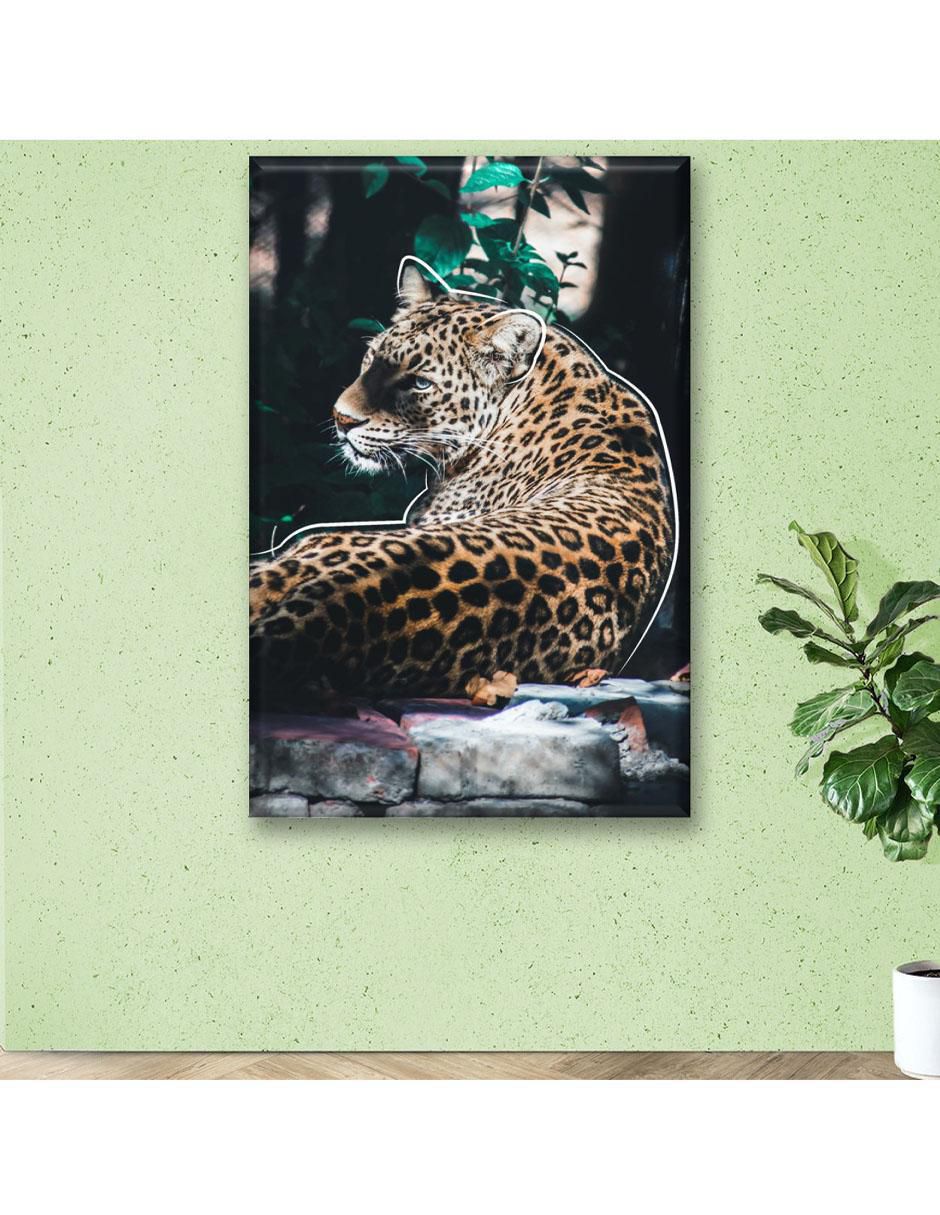Cuadro decorativo Cheetah líneas 3