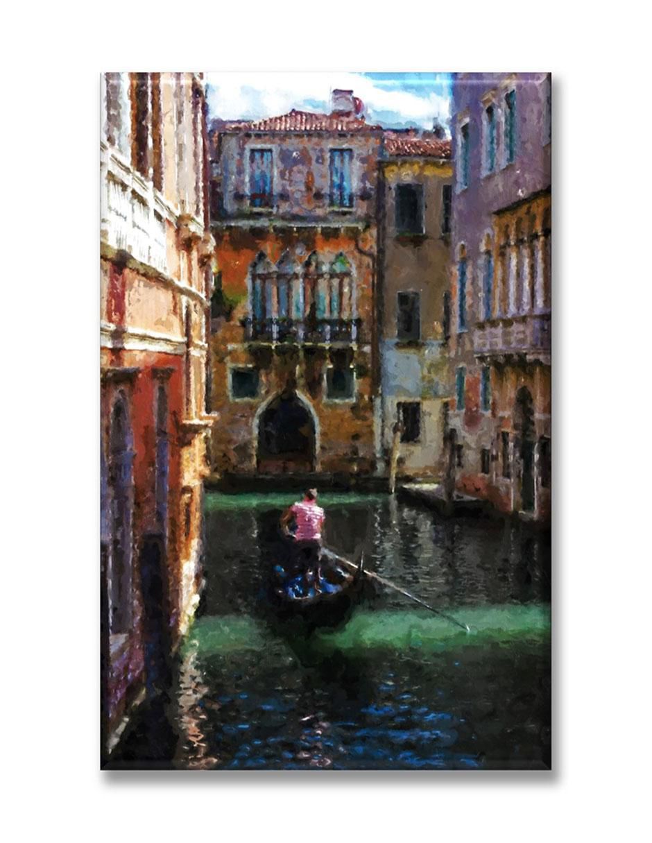 Cuadro decorativo Venecia al óleo
