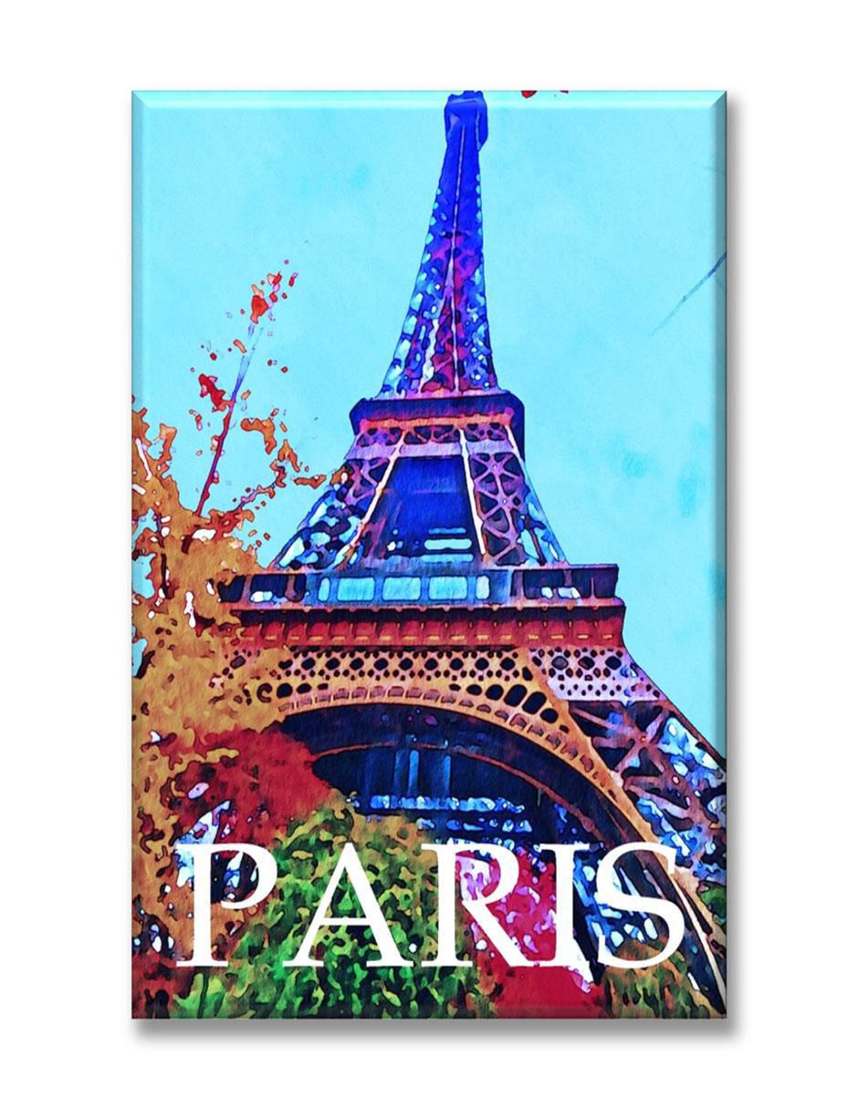 Cuadro decorativo Acuarela parís