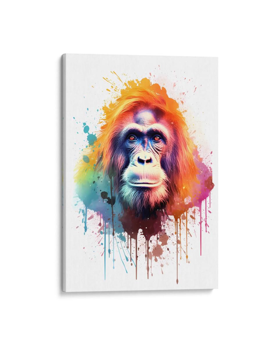 Cuadro decorativo El orangutan Cuadro decorativo El orangutan
