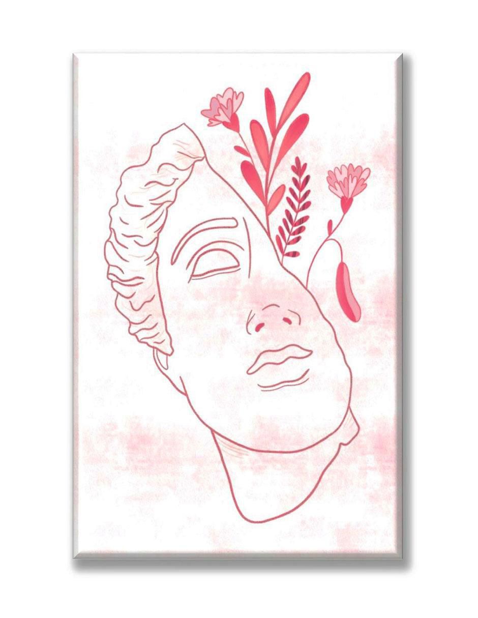 Cuadro decorativo Escultura clásica rosa Cuadro decorativo Escultura clásica rosa
