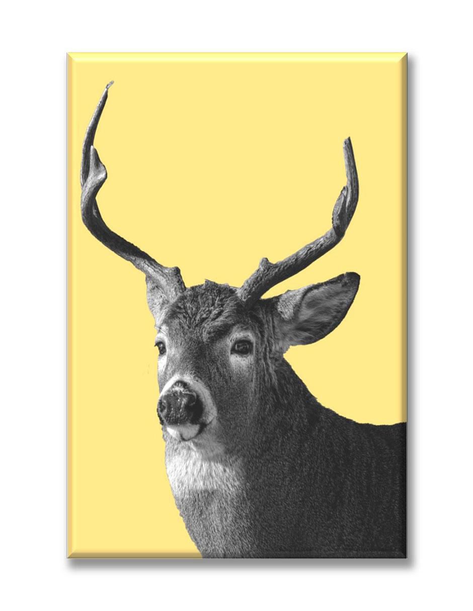 Cuadro decorativo Venado byn