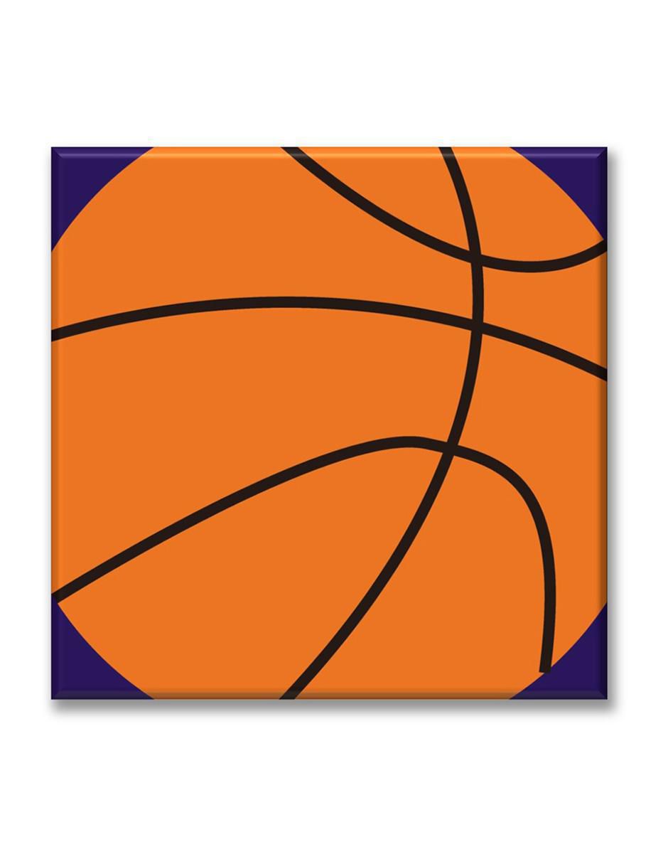 Cuadro decorativo Balón básquetbol