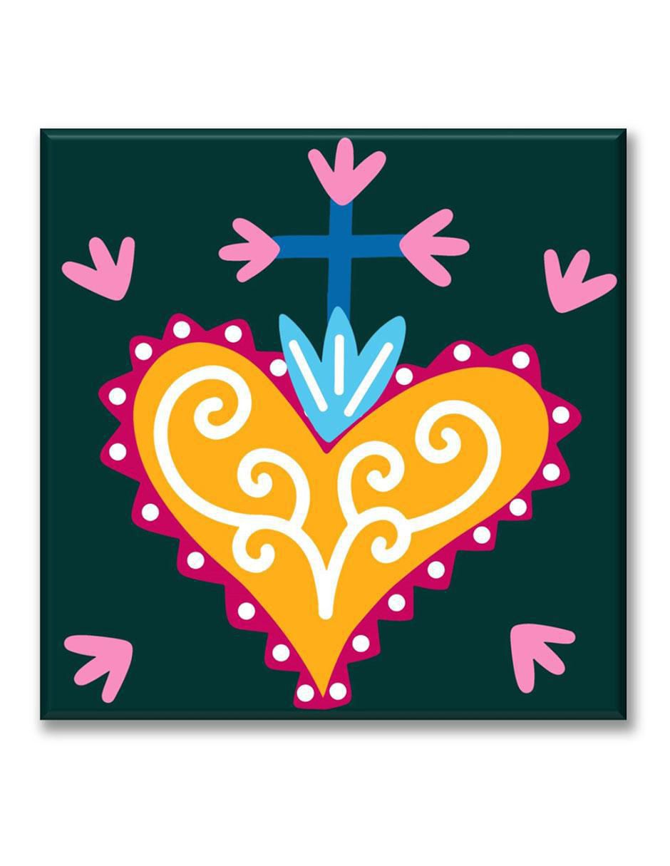 Cuadro decorativo Corazón con corona