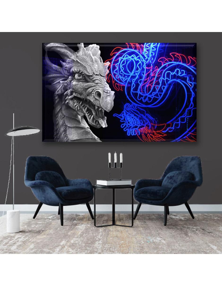 Cuadro decorativo Dragones 2