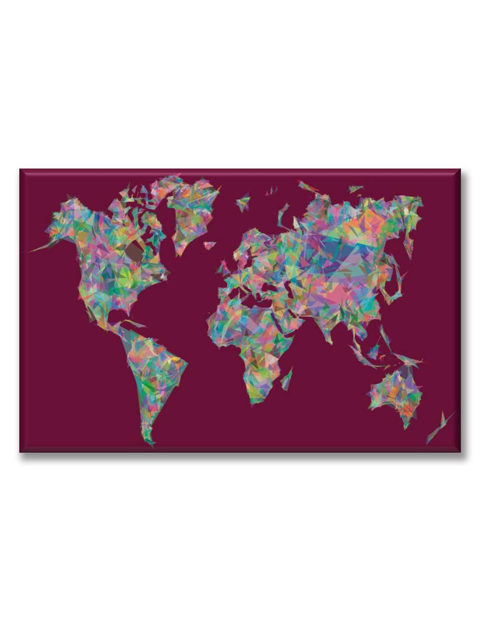 Cuadro decorativo Mapa de colores