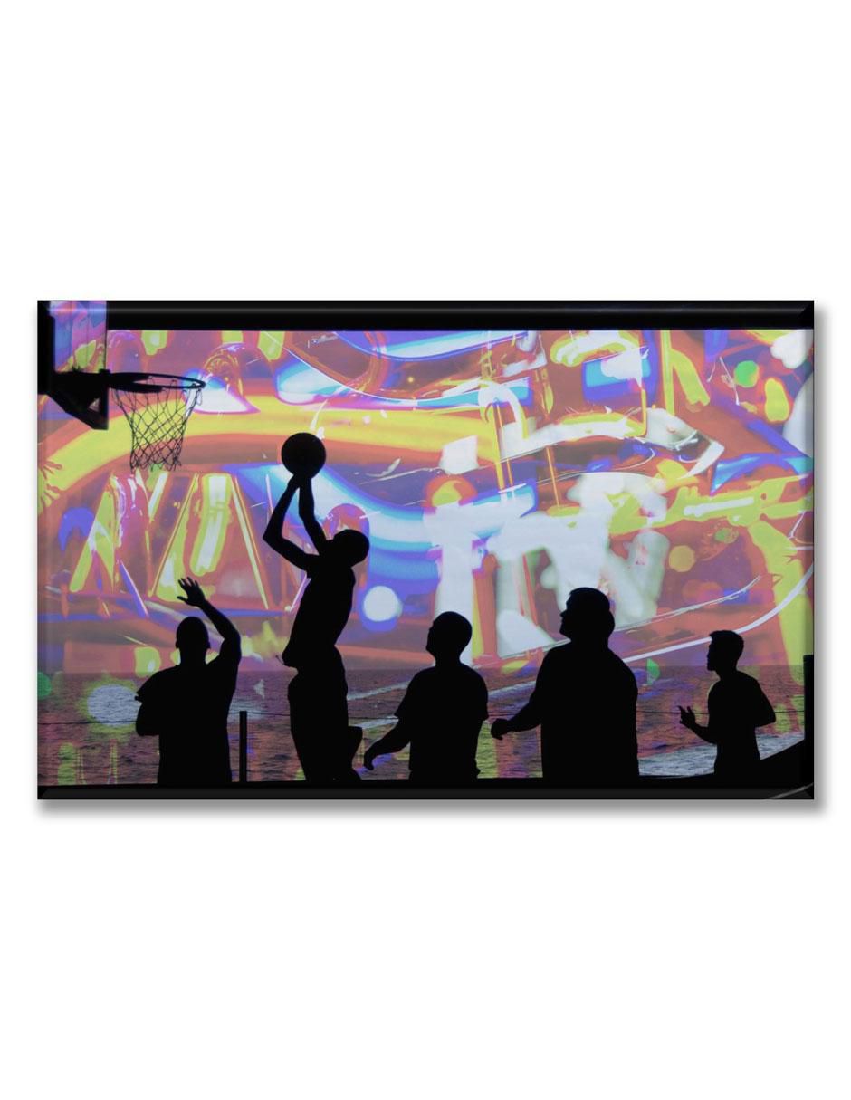Cuadro decorativo Juego de basquetbol