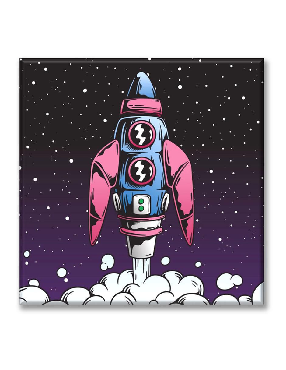 Cuadro decorativo Cohete espacial Cuadro decorativo Cohete espacial