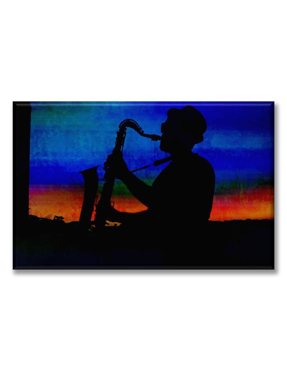Cuadro decorativo Saxofonista Cuadro decorativo Saxofonista