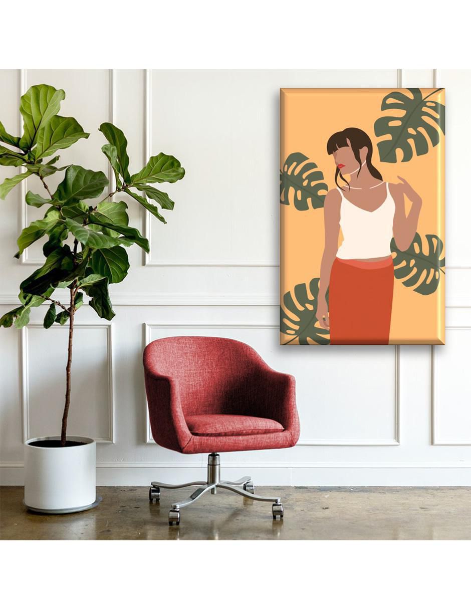 Cuadro decorativo Mujer naturaleza 2