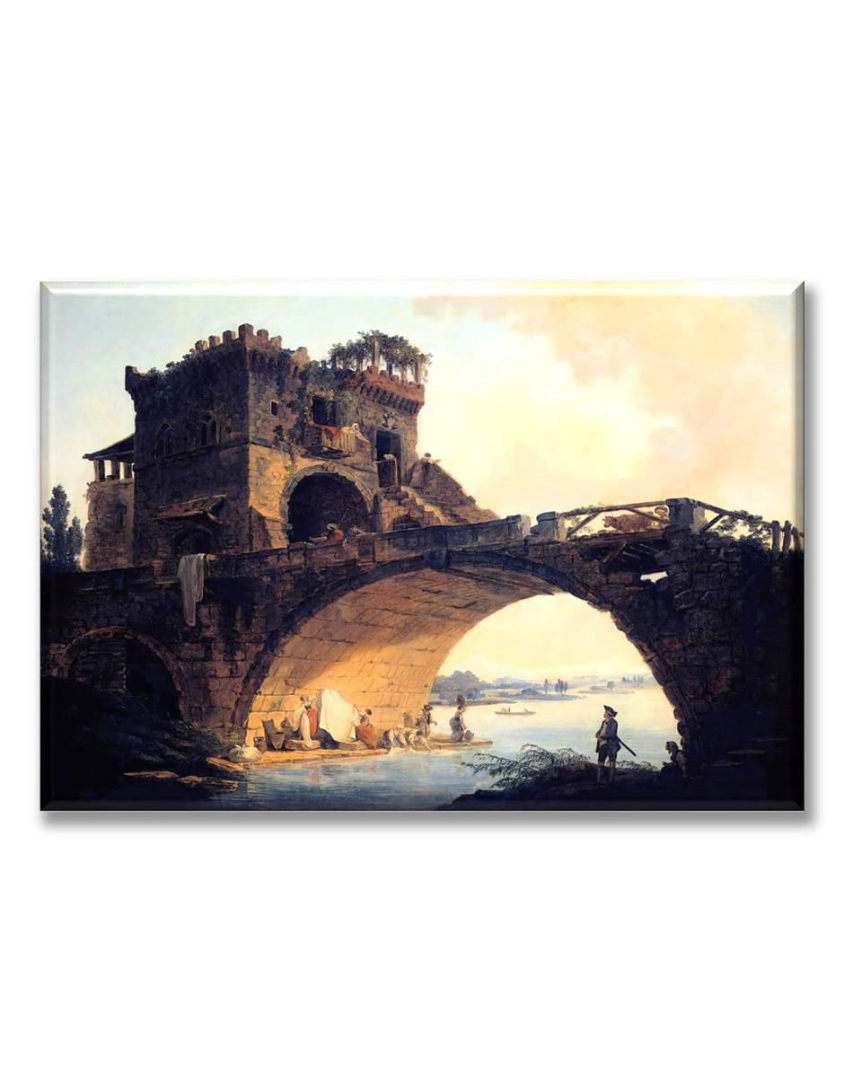 Cuadro decorativo El viejo puente by Hubert robertt