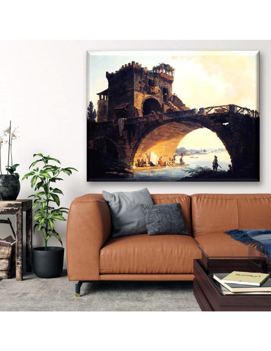 Cuadro decorativo El viejo puente by Hubert robertt 2