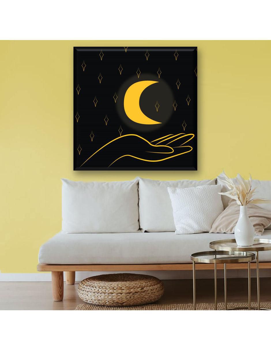 Cuadro decorativo La luna en tus manos 2