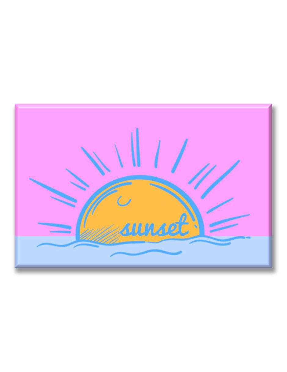 Cuadro decorativo Atardecer pastel