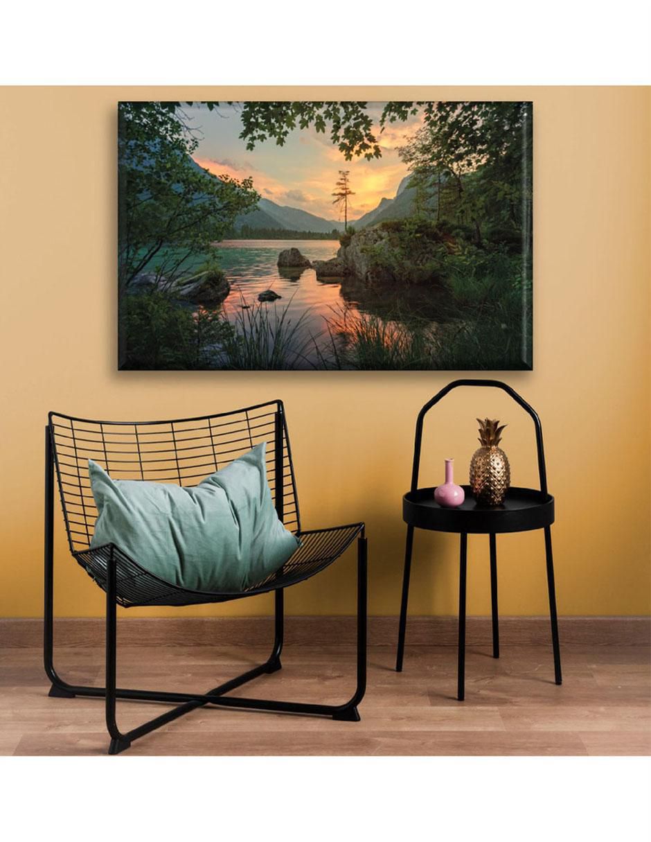Cuadro decorativo Paisaje con lago 2