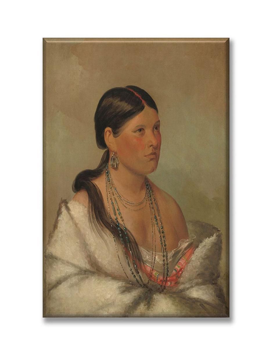 Cuadro decorativo Él águila femenina by George Catlin