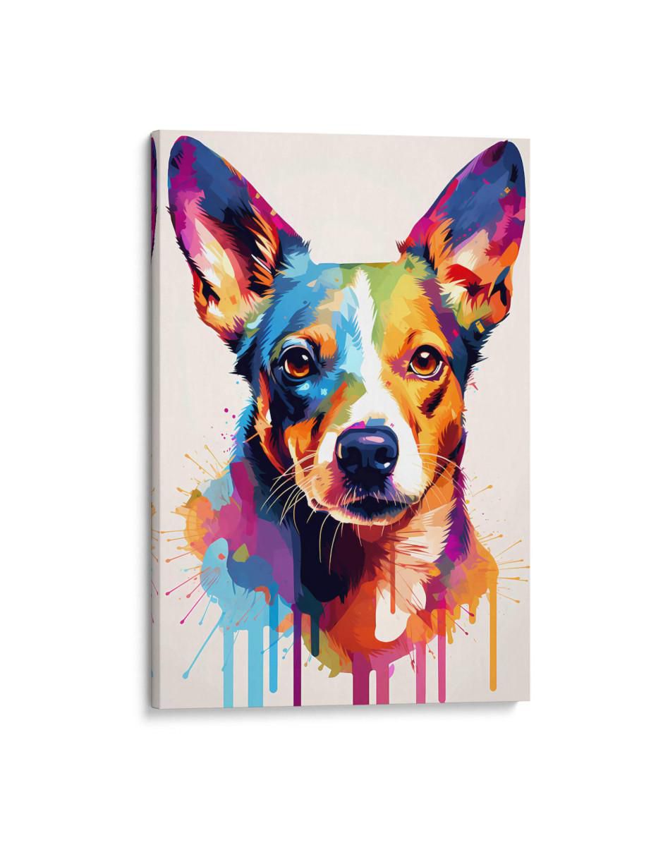 Cuadro decorativo El perro I