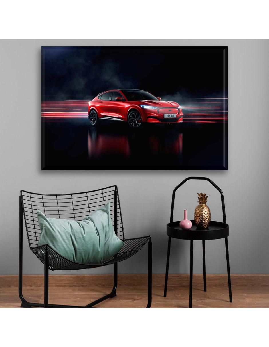 Cuadro decorativo Must rojo 2