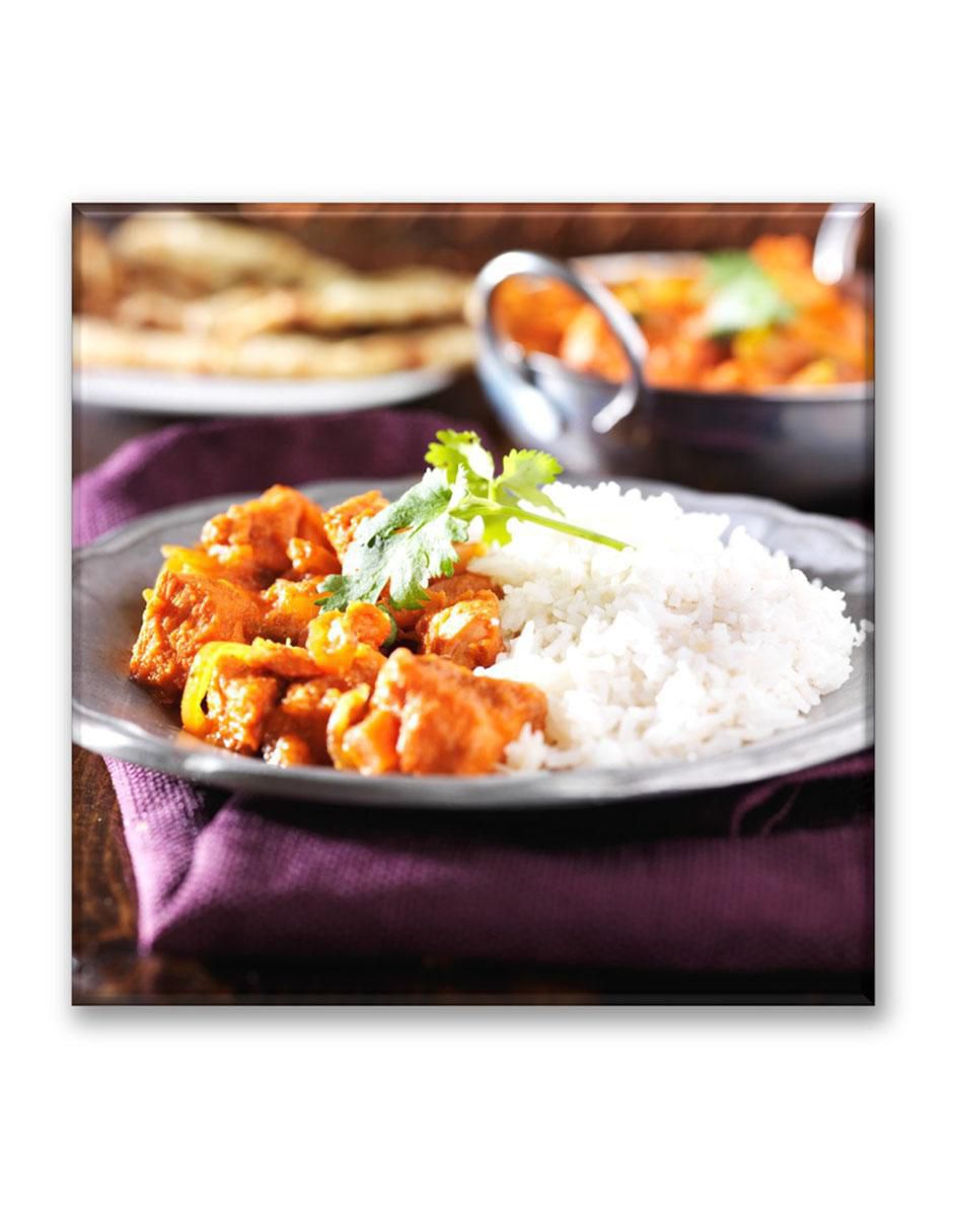 Cuadro decorativo Pollo con curry