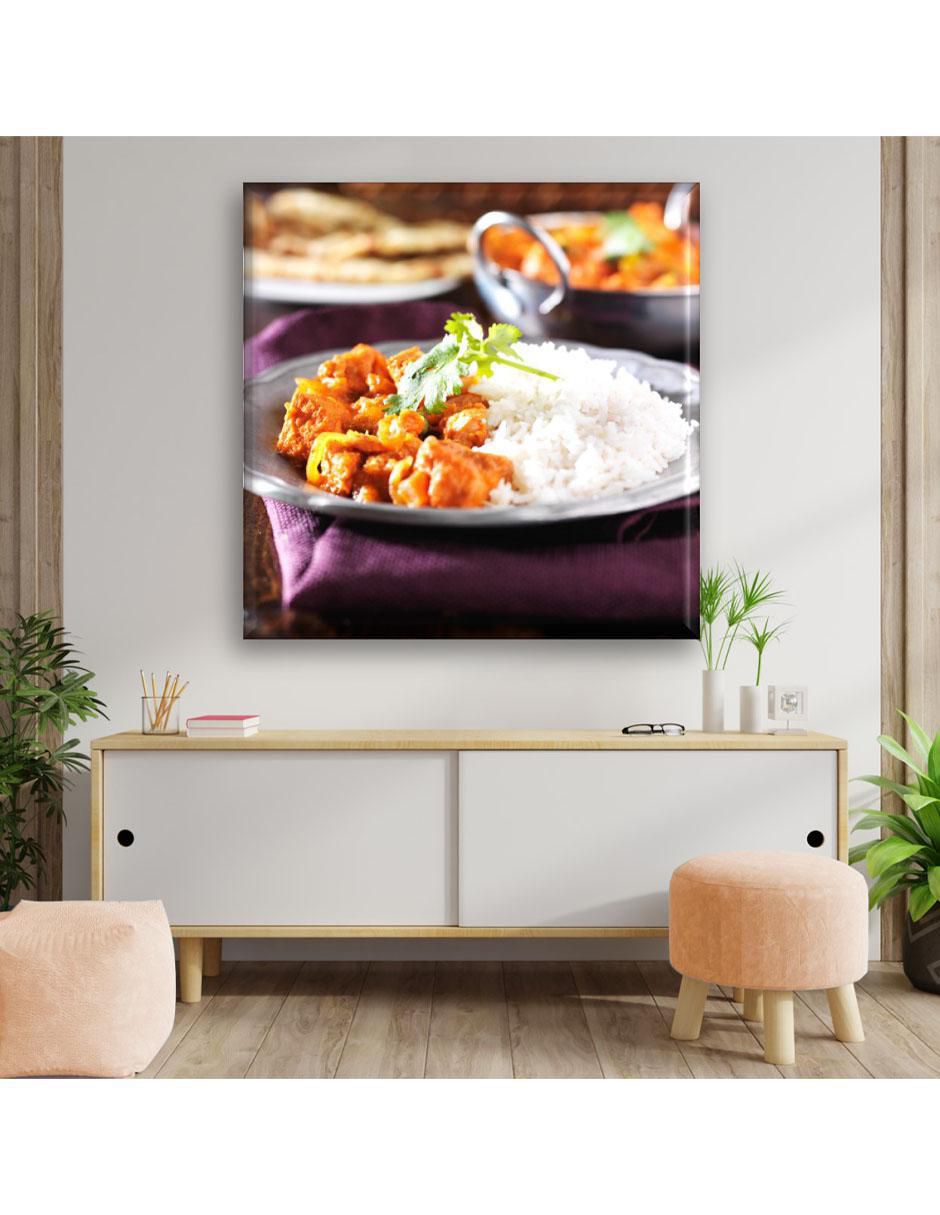 Cuadro decorativo Pollo con curry 2