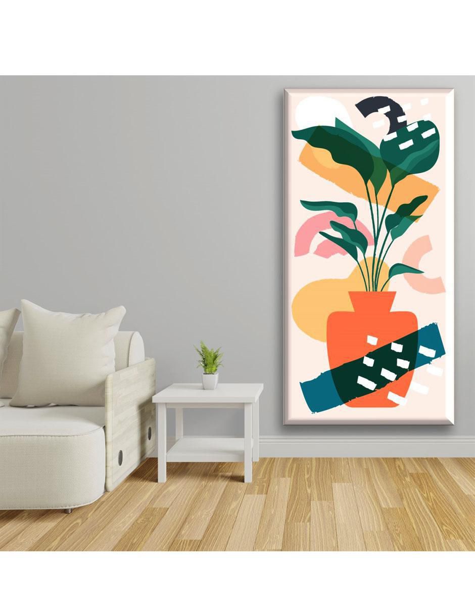 Cuadro decorativo Maceta larga 2