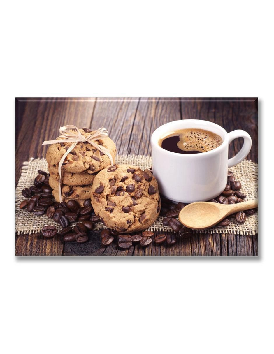 Cuadro decorativo Galletas de chispas y café