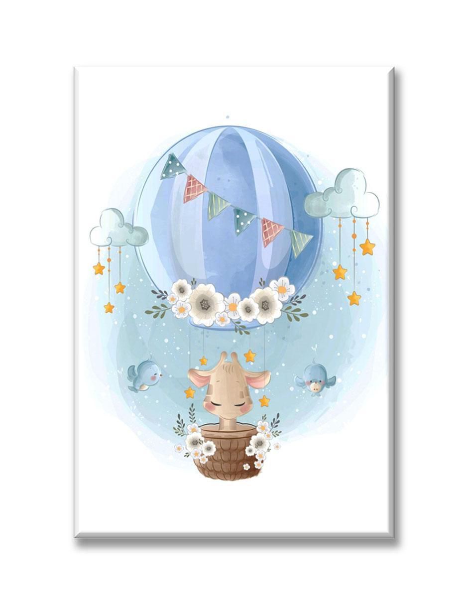 Cuadro decorativo Jirafa en globo Cuadro decorativo Jirafa en globo