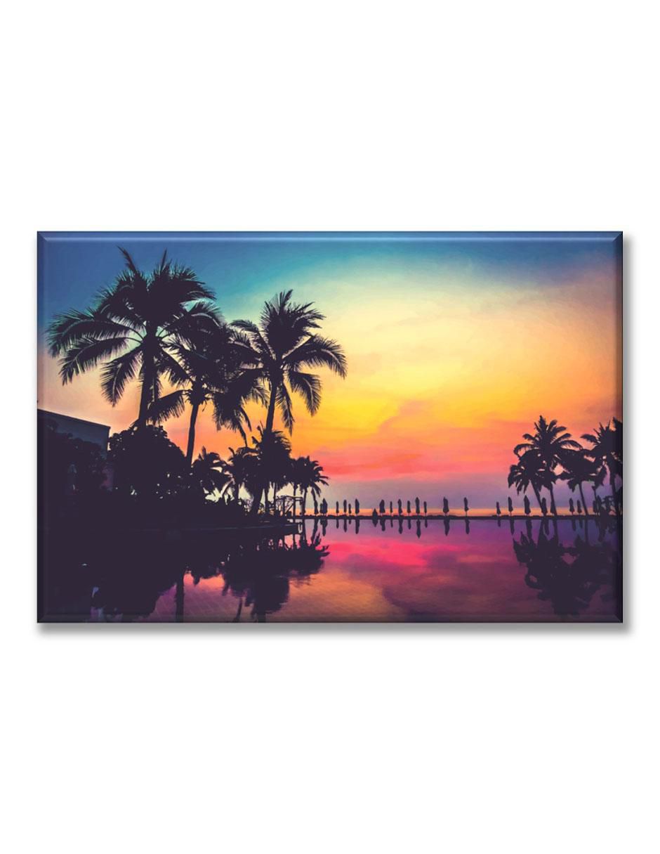 Cuadro decorativo Anochecer de colores