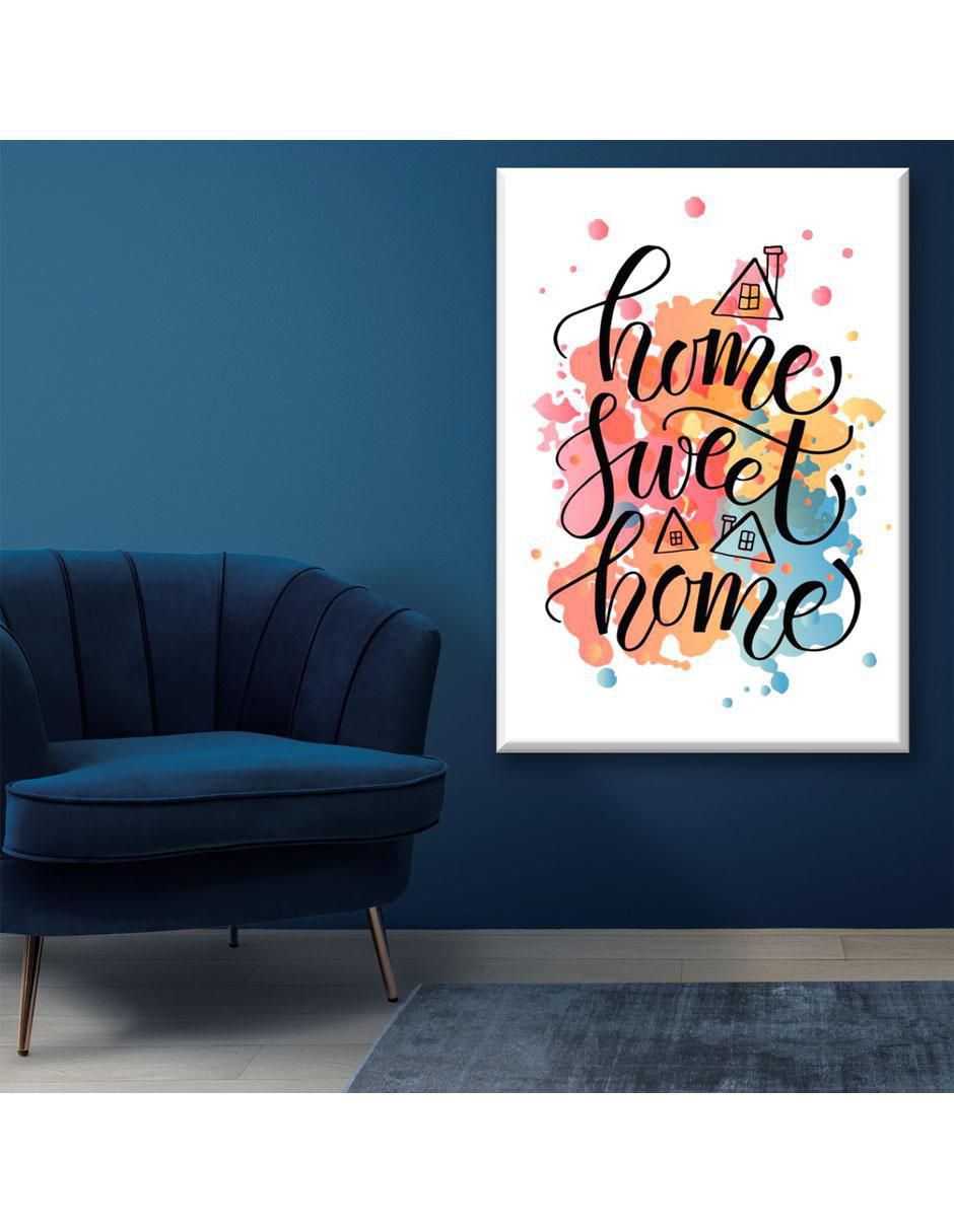 Cuadro decorativo Home sweet H 2