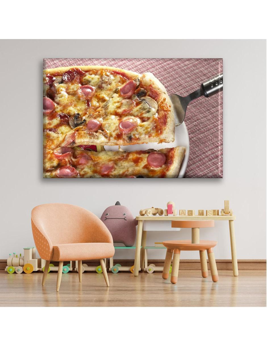 Cuadro decorativo Pizza de champiñones 2