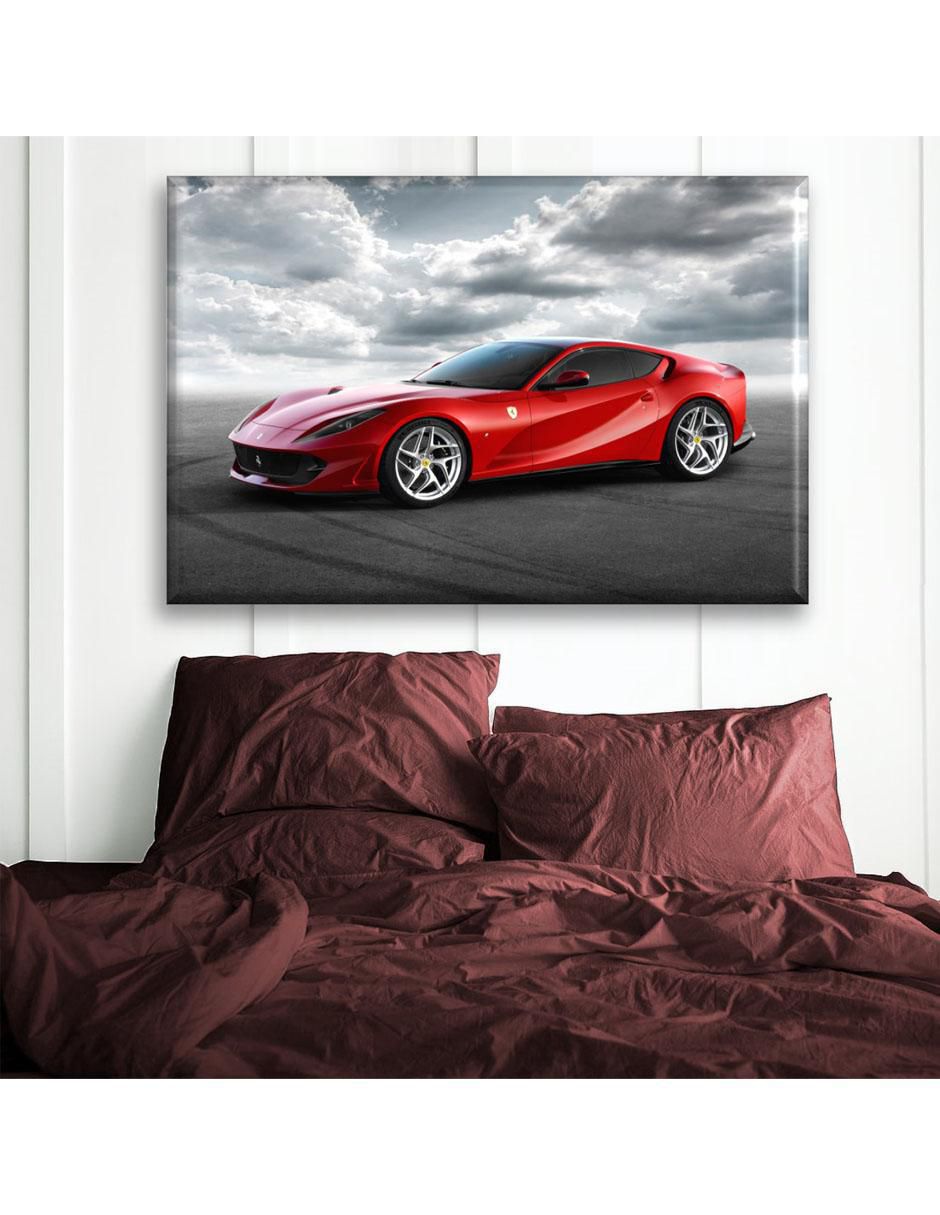 Cuadro decorativo Coche en pista 2