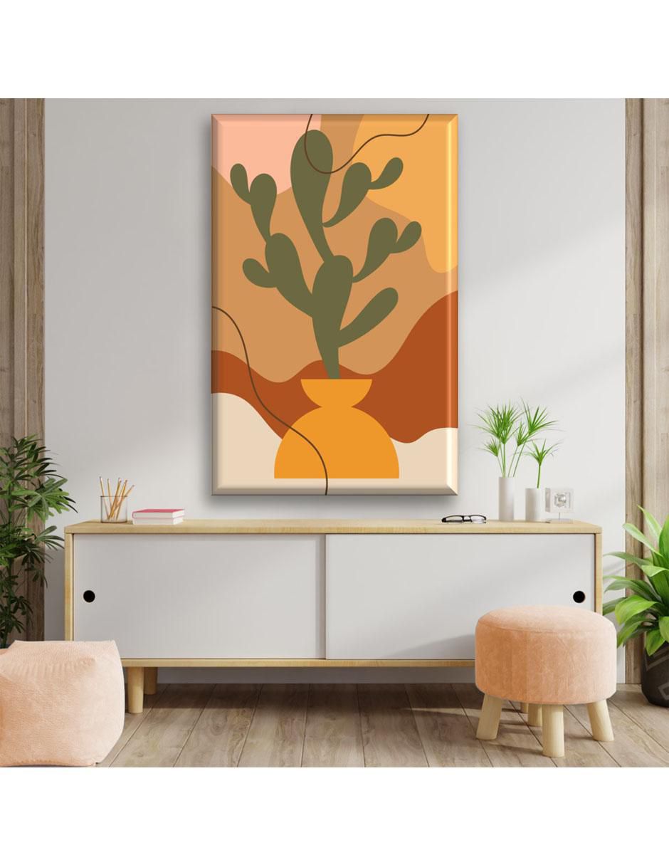 Cuadro decorativo Maceta nopal 2