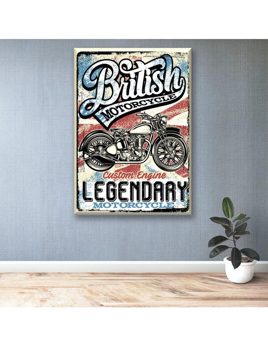 Cuadro decorativo Legendary moto 2