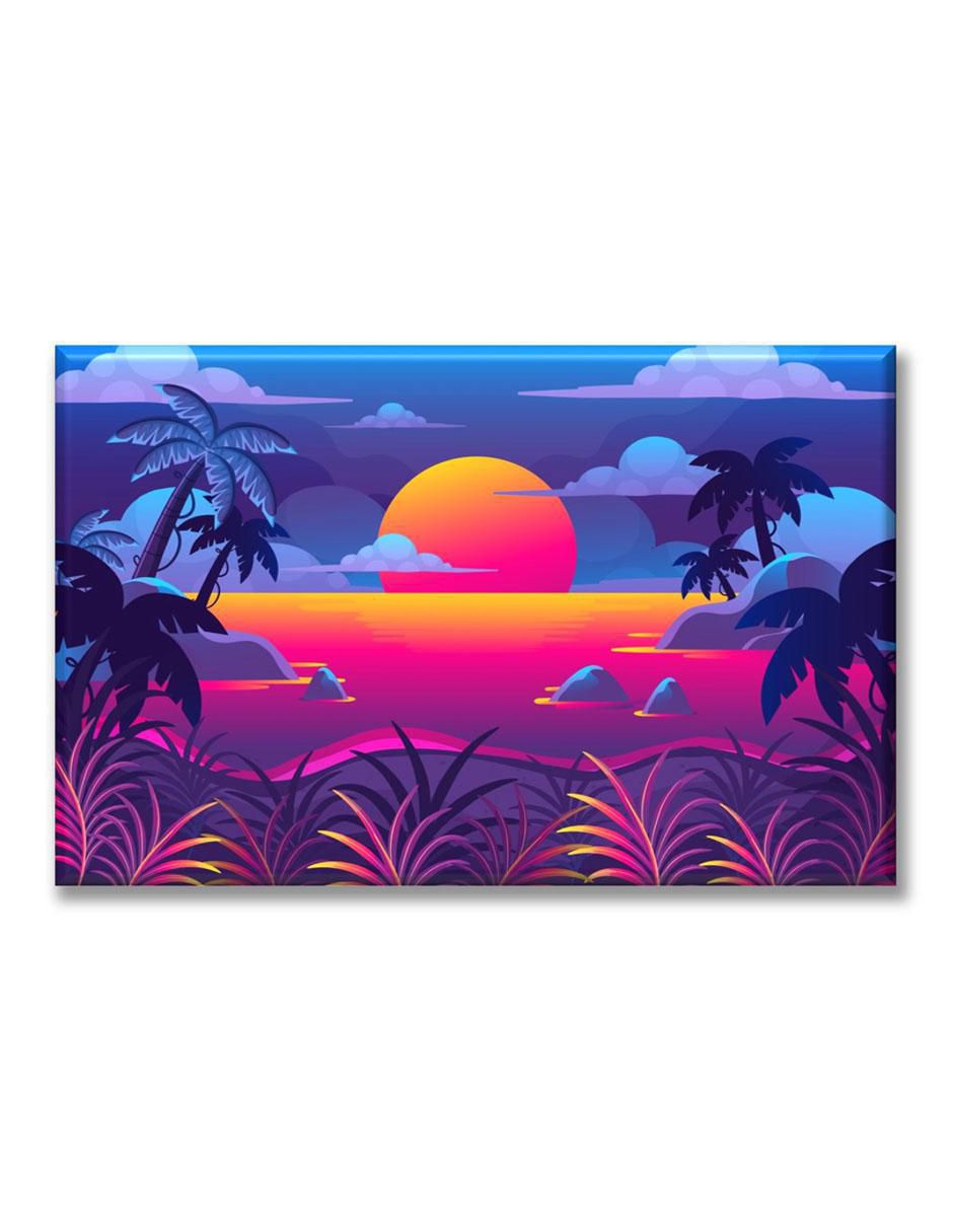 Cuadro decorativo Atardecer tropical