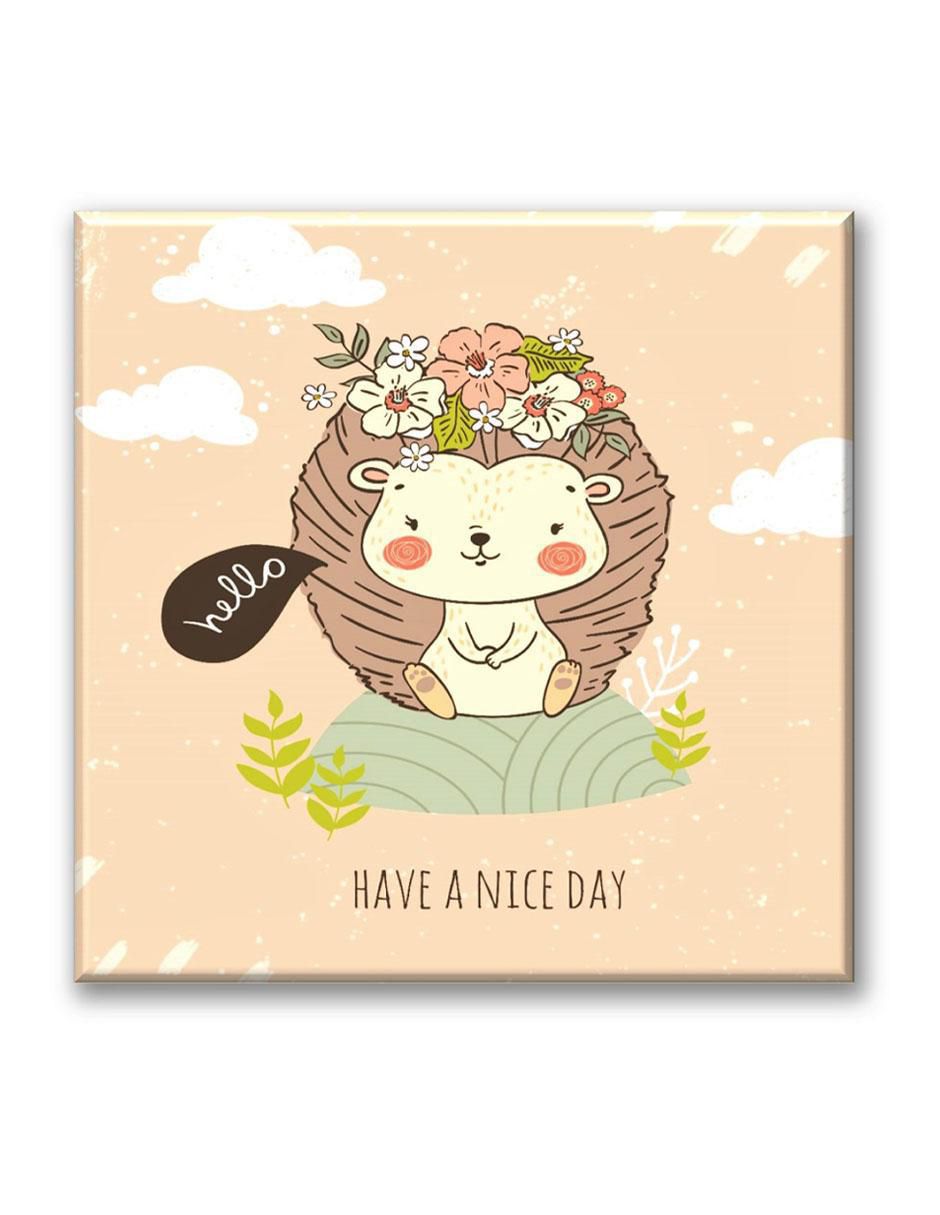 Cuadro decorativo Erizo dibujo