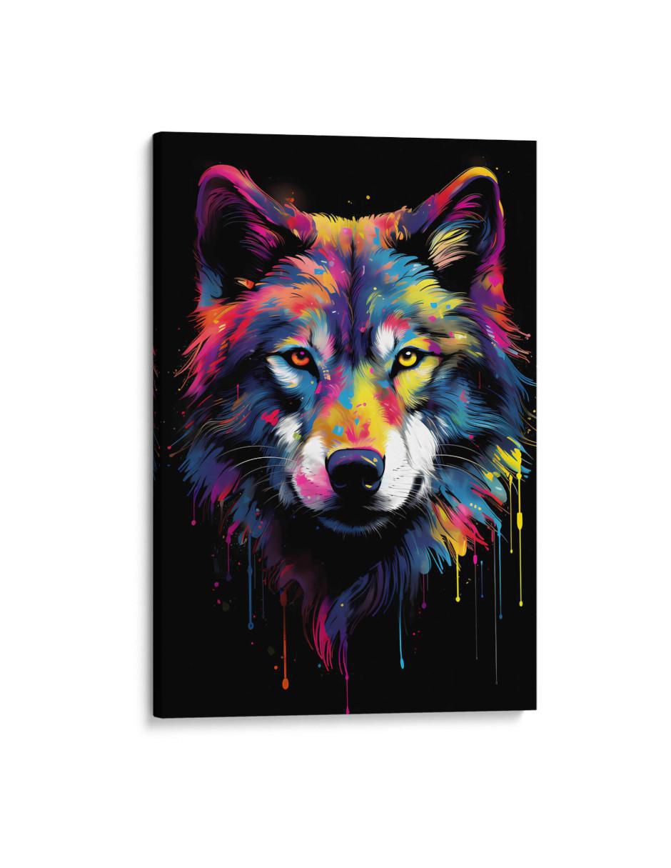 Cuadro decorativo Lobo