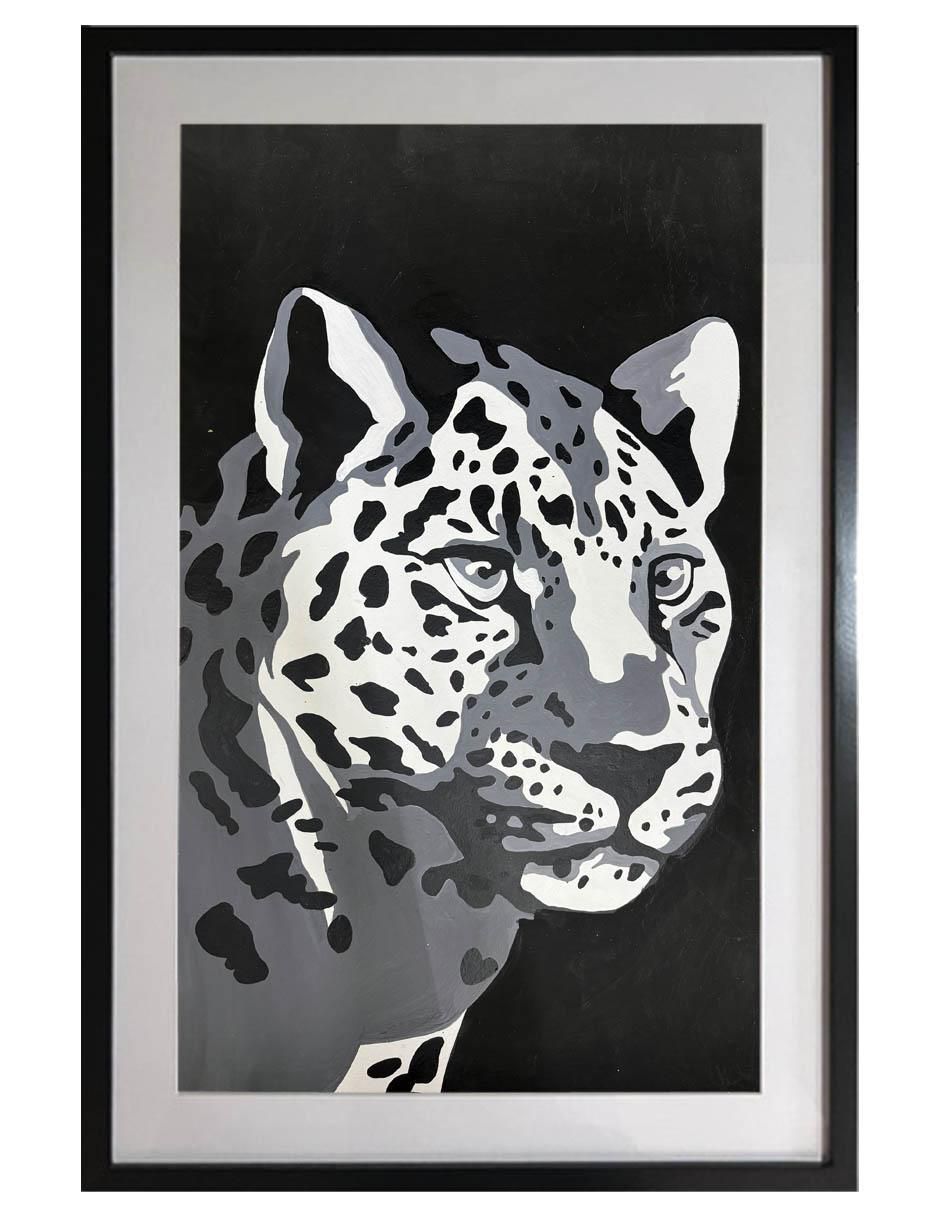 Pintura Jaguar técnica acrílico AnimalArt Pintura Jaguar técnica acrílico AnimalArt