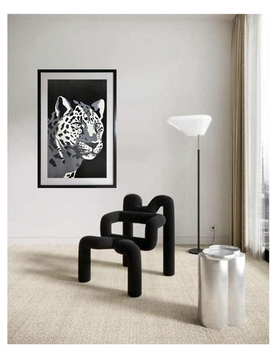 Pintura Jaguar técnica acrílico AnimalArt 2