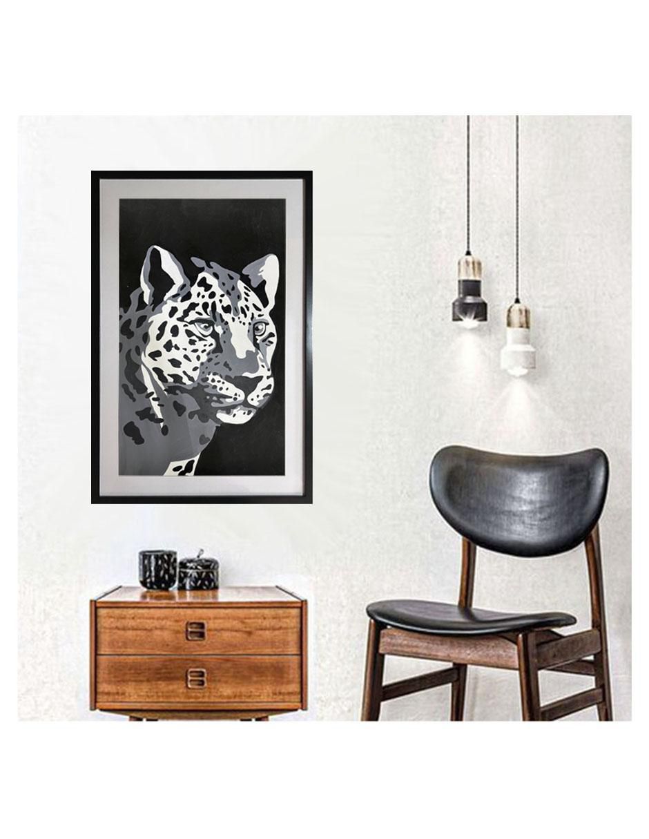 Pintura Jaguar técnica acrílico AnimalArt 3