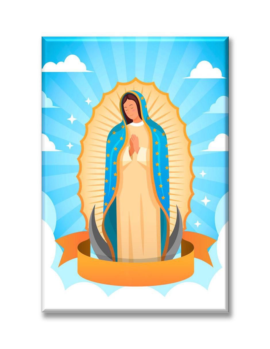 Cuadro decorativo Virgen ilustración