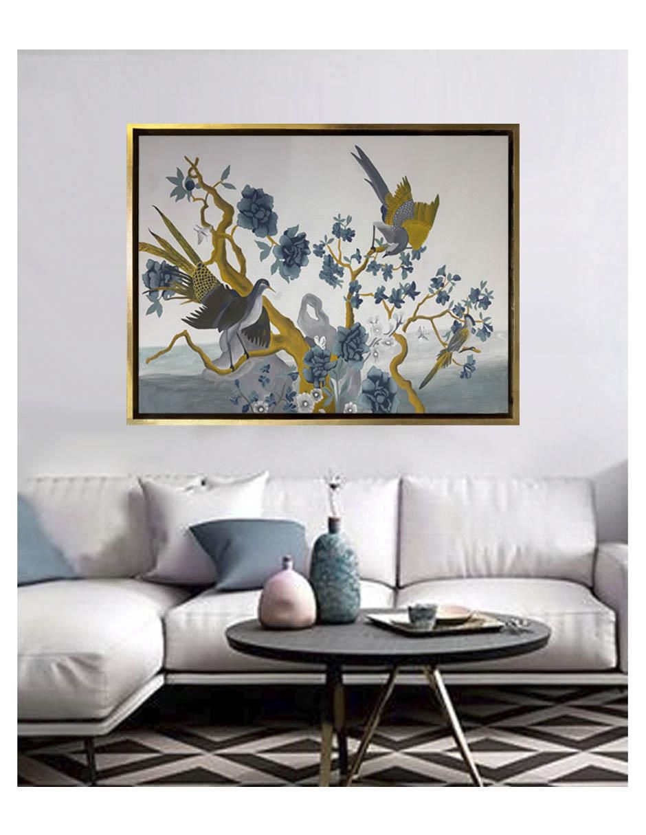 Pintura Same Goal técnica acrílico Birds 4