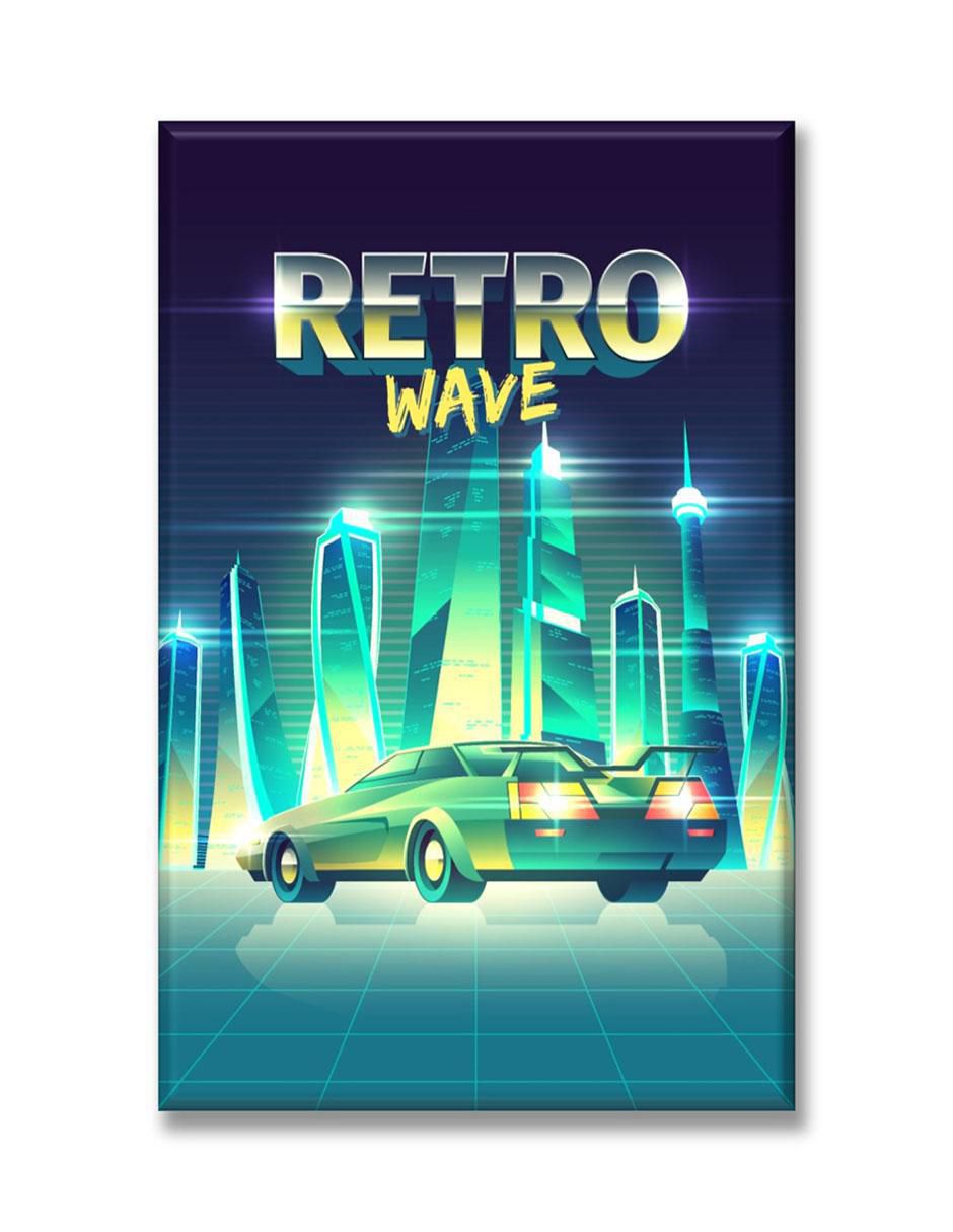 Cuadro decorativo Retro wave
