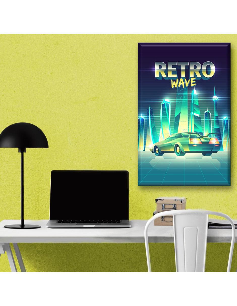 Cuadro decorativo Retro wave 2