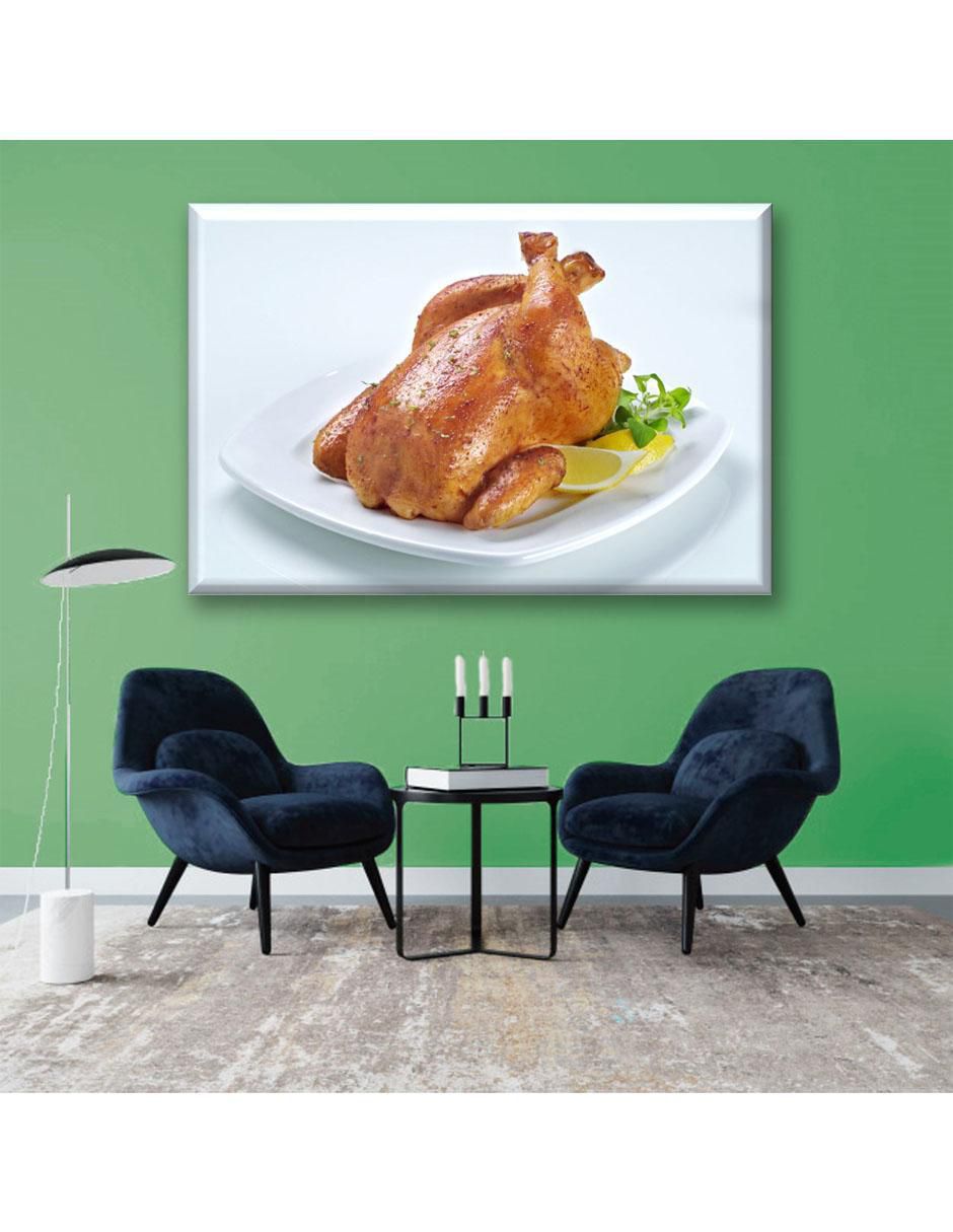 Cuadro decorativo Pollo asado 2