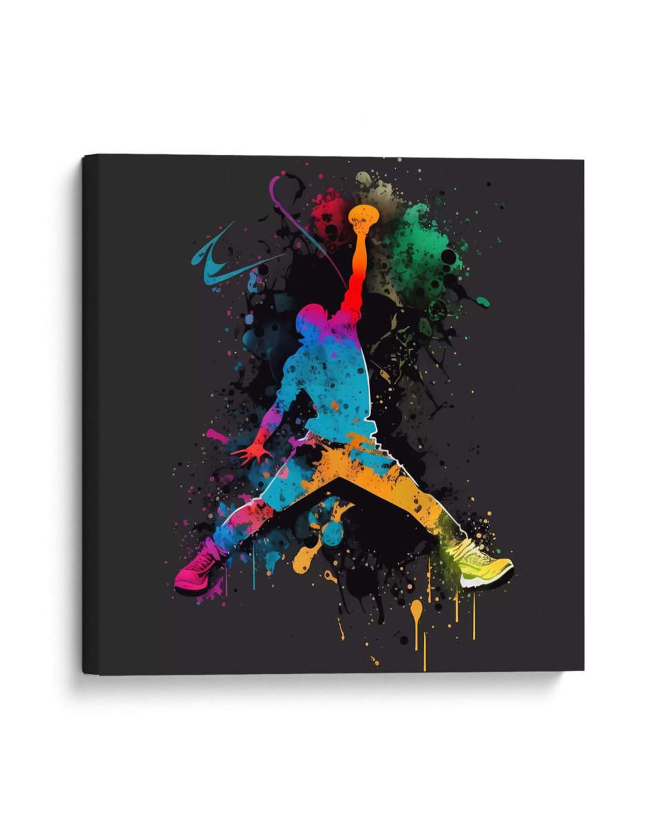 Cuadro decorativo Jordan logo