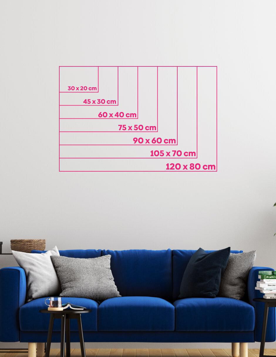 Cuadro decorativo Árbol de colores 5